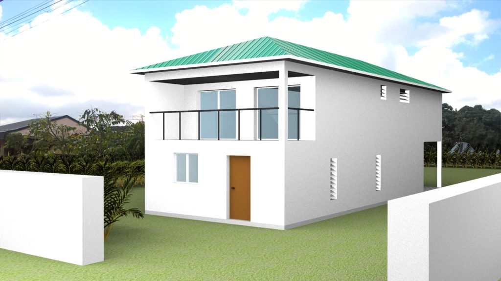 Maison de ville Abymes