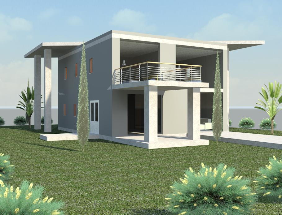 Maison moderne à St-Martin